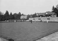 Pavilion and bowling green, Llandrindod