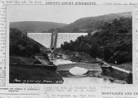 Pen-y-Garreg reservoir Elan Valley