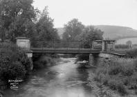 Beam bridge Aston on Clun