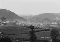 Knighton from the Garth