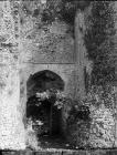 Archway in castle wall