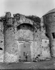 Oxwich castle entrance