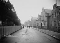 County buildings and Highs Llandrindod Wells