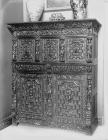 Ornately decorated cabinet