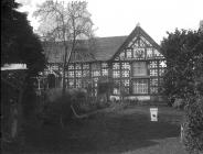 Black and white panelled house