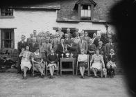 Presentation of golfing trophies, Builth Wells...