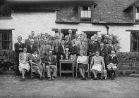 Presentation of golfing trophies, Builth Wells...