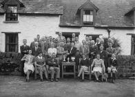 Presentation of golfing trophies, Builth Wells...