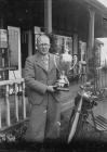 Man outside Llandrindod Wells Golf Club...