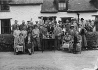 Presentation of a trophy to a member of Builth...