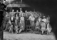 Group outside Llandrindod Wells Golf Club...