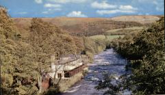 Llangollen. Chain Bridge