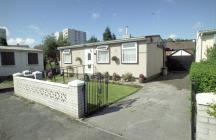 Front of pre-fab no. 8 - Llandinam Crescent,...