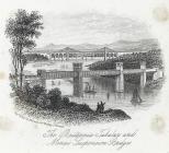 The Britannia and Menai Suspension Bridges