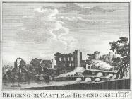  Brecknock Castle, in Brecknockshire