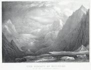 The summit of Snowdon, from the Llanberis ascent