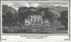 The Villa of Havod, Cardiganshire. Seat of Col....