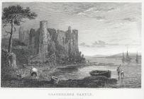  Llaugharne Castle (sic), Caermarthenshire