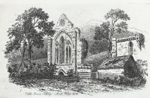  Valle Crucis abbey, north Wales