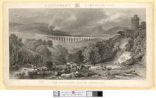 The Dee viaduct, vale of Llangollen 1861