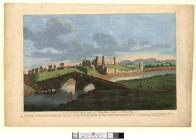 A north west view of Rhuddlan Castle, in Flint...