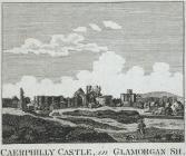  Caerphilly castle, in Glamorgan Sh