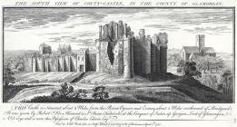 The south view of Coyty-castle, in the county...