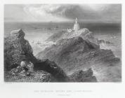 The Mumbles rocks and lighthouse