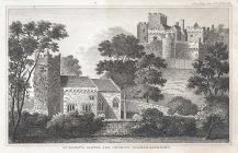  St. Donat's castle and church,...