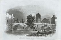 The old Monnow bridge, Monmouth