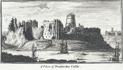 A view of Pembroke Castle