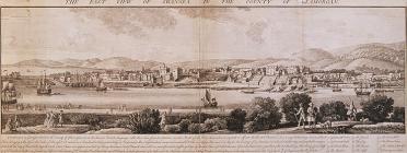 The east view of Swansea, in the county of...