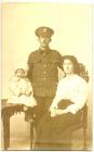 Ben Thomas of Rhandirmwyn with wife and daughter