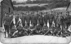 Signallers training at Penally