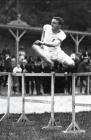 The hurdler Edward Wyatt Gould