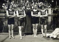 Irene Steer (far right) and the rest of the GB...