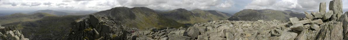 Panorama Tryfan