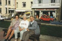 Borth shops and people