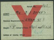 Ynyslas Military Permit - Dia Davies 