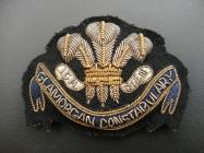 Glamorgan Constabulary senior officers cap badge.