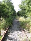 Disused railway line at Llangeinor, 2013