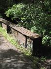 Railway bridge over the river Garw at...