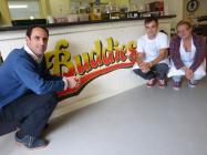 Commissioner visits Buddies Café, Milford Haven