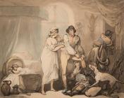 Four O'Clock in the Country - Rowlandson,...