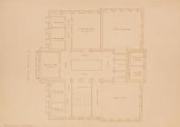 Cardiff Assize Courts first floor plan - Thomas...