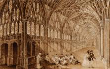 Cloisters, Gloucester Cathedral - Cuitt, George