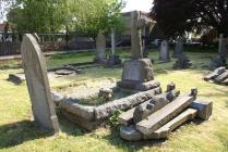 Churchyard monument at St Cadoc Church, Carleon