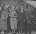 Unknown group of young people, circa 1930s