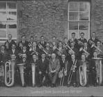 Llanrwst Town Silver Band, October, 1924