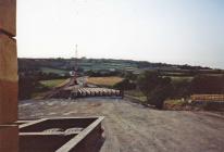 Kidwelly bypass looking towards Parcybox